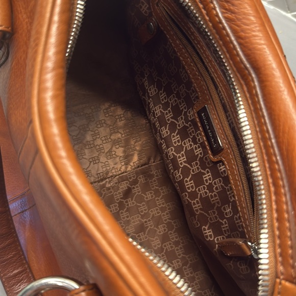 Vintage Banana Republic Leather satchel purse - Picture 10 of 14